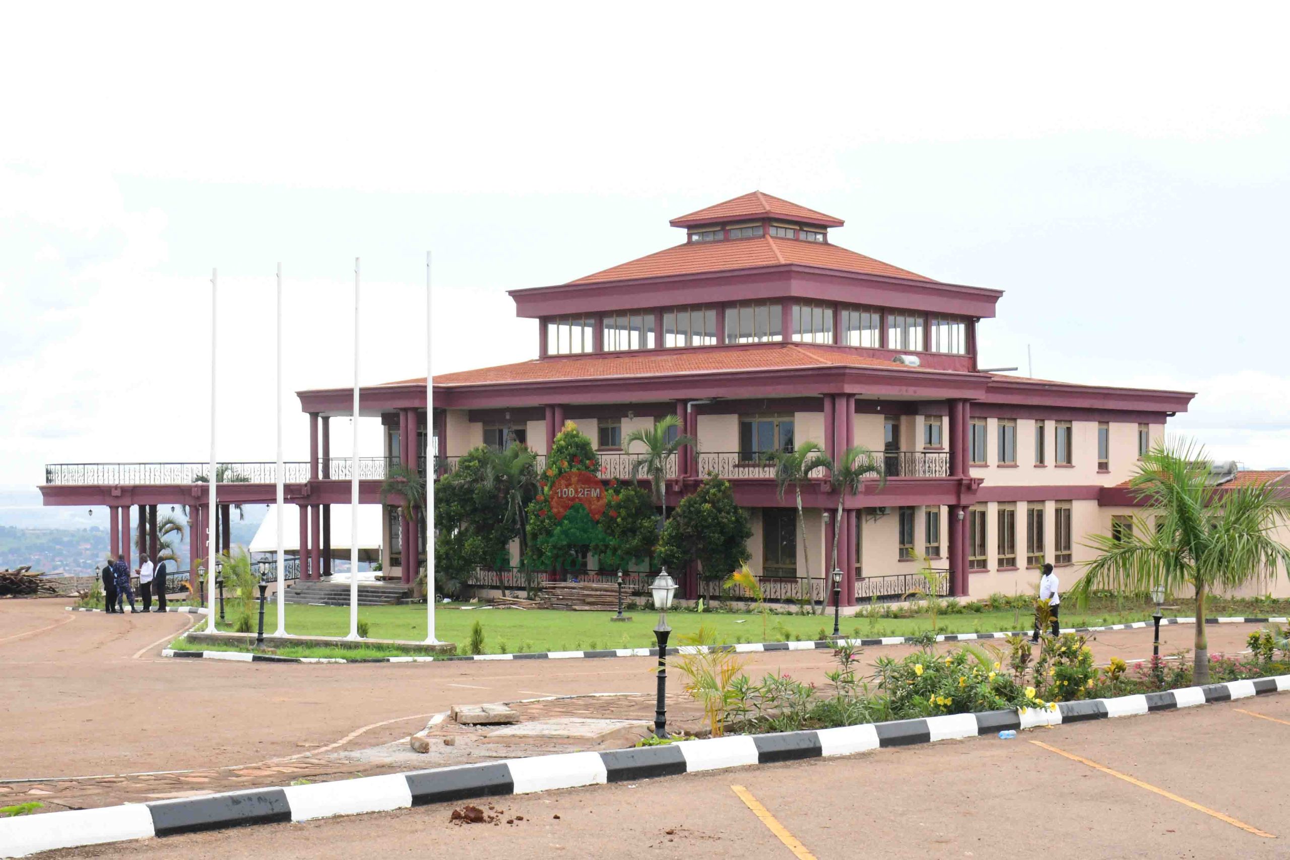 The Igenge Palace that has been refurbished for the Royal weddin